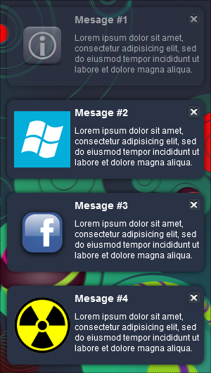 팝업 알림창 최종 결과물 예시